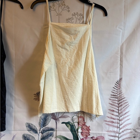 Madewell Tops - Madewell Cream Textured Camisole
